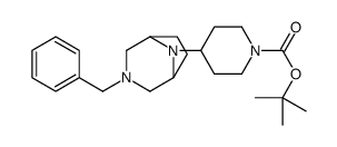 2-Methyl-2-propanyl 4-(3-benzyl-3,8-diazabicyclo[3.2.1]oct-8-yl)- 1-piperidinecarboxylate
