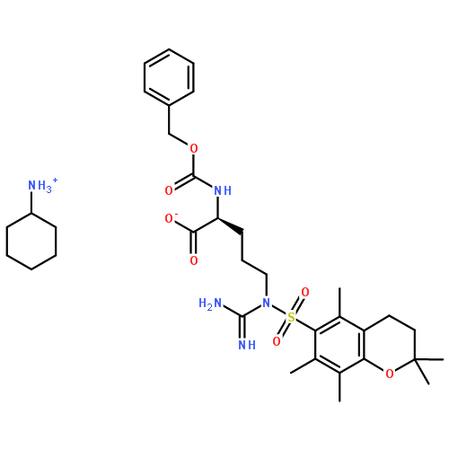 N-苄氧羰基-L-精氨酸(Pmc)-OH环己基胺盐