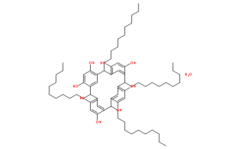 C-十一烷基杯[4]烃间苯二酚一水合物