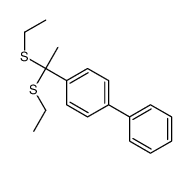 1-[1,1-bis(ethylsulfanyl)ethyl]-4-phenylbenzene