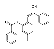 S-(2-benzamido-5-methylphenyl) benzenecarbothioate