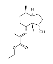 (E)-3-((3S,3aS,4S,7R,7aR)-3-hydroxy-7-methyl-octahydro-inden-4-yl)-2-methylacrylic acid ethyl ester