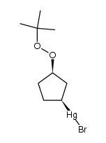 cis 1-bromomercurio-3-t-butylperoxycyclopentane