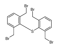 2-[2,6-bis(bromomethyl)phenyl]sulfanyl-1,3-bis(bromomethyl)benzene