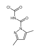 N-(Chlorcarbonyl)-3,5-dimethyl-1-pyrazolcarboxamid