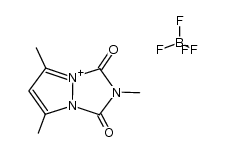 2,3-Dihydro-2,5,7-trimethyl-1,3-dioxo-1H-pyrazolo[1,2-a][1,2,4]triazolidinium-tetrafluoroboraty