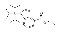 ethyl 1-tri(propan-2-yl)silylindole-4-carboxylate
