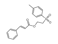 2-tosylethyl 3-phenyl-2-propenoate