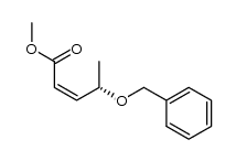 methyl (Z)-(S)-4-phenylmethoxy-2-pentenoate