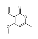 4-methoxy-6-methyl-3-vinyl-2-pyrone