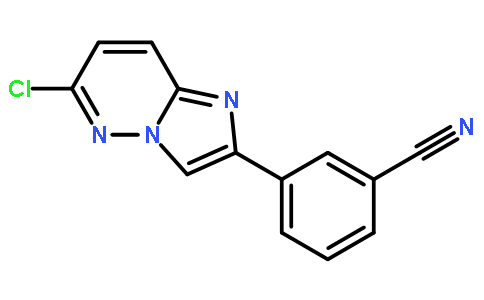 3-(6-氯咪唑并[1,2-b]吡嗪-2-基)苯甲腈