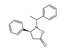 N-(R)-α-Methylbenzyl-(S)-3-phenylisoxazolidin-5-one