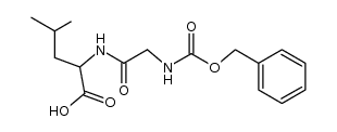 N-(N-benzyloxycarbonyl-glycyl)-leucine