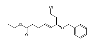 (R,E)-ethyl 6-(benzyloxy)-8-hydroxyoct-4-enoate