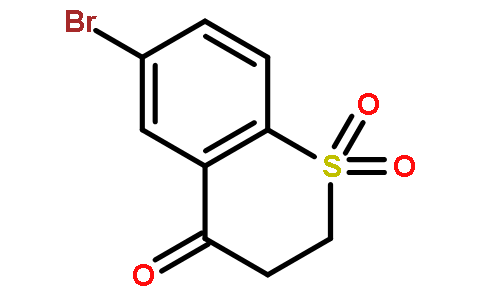 6-溴-2,3-二氢硫代色烯-1,1-二氧化物-4-酮 266405