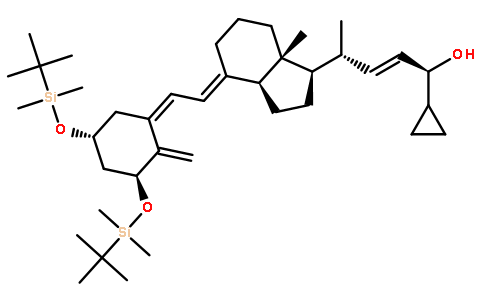 Calcipotriol EP Impurity F/1,3-Bis-O-(tert-butyldimethylsilyl)calcipotriene