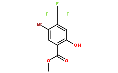5-溴-2-羟基-4-(三氟甲基)苯甲酸甲酯