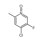Pyridine, 4-chloro-5-fluoro-2-methyl-, 1-oxide