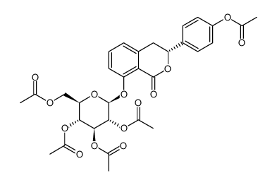 (3R)-绣球酚8-O-葡萄糖甙五乙酸酯对照品(标准品) | 113270-98-7