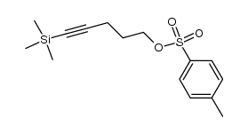 (5-trimethylsilyl-4-pentyn-1-yl)-4-toluene sulphonate