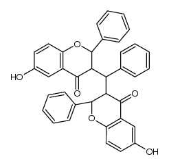 phenyl-bis[3-(6-hydroxy)flavanonyl]methane