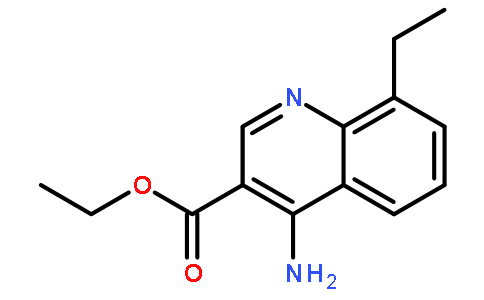 ethyl 4-amino-8-ethylquinoline-3-carboxylate