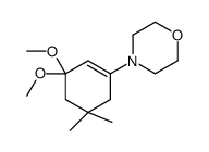 4-(3,3-dimethoxy-5,5-dimethylcyclohexen-1-yl)morpholine
