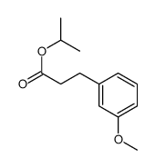 propan-2-yl 3-(3-methoxyphenyl)propanoate