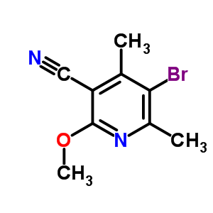 2-甲氧基-5-溴-4，6-二甲基烟腈