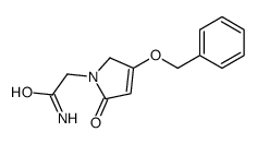 2-(5-oxo-3-phenylmethoxy-2H-pyrrol-1-yl)acetamide