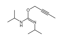 but-2-ynyl N,N'-di(propan-2-yl)carbamimidate