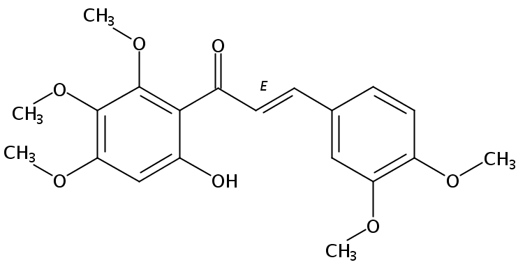 6'-羟基-3,4,2',3',4'-五甲氧基查尔酮