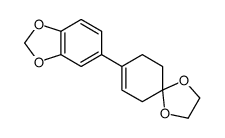 8-(1,3-benzodioxol-5-yl)-1,4-dioxaspiro[4.5]dec-7-ene