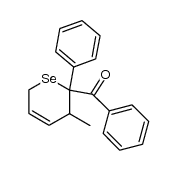 (3-methyl-2-phenyl-3,6-dihydro-2H-selenopyran-2-yl)(phenyl)methanone