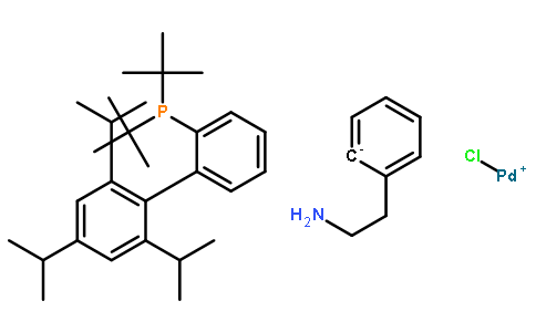 氯[2-(二叔丁基膦基)-2',4',6'-三异丙基-1,1'-联苯基][2-(2-氨基乙基)苯基)]钯(II)
