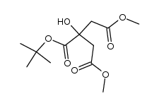 2-叔-丁基 1,3-二甲基 2-羟基丙烷-1,2,3-三甲酸基酯