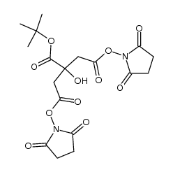 2-tert-butyl-1,3-di-N-(hydroxyl) succinimidyl citrate