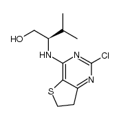 (R)-2-(2-chloro-6,7-dihydro-thieno[3,2-d]pyrimidin-4-ylamino)-3-methyl-butan-1-ol