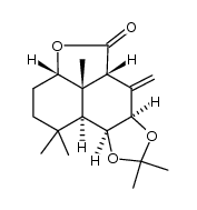 (3aβ,5aβ,6aα,9aα,9bα,9cβ)-Decahydro-1,1,8,8,9c-pentamethyl-6-methylene-5H-furo[4',3',2':4,5]naphtho[1,2-d][1,3]dioxol-5-one