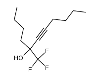5-(trifluoromethyl)undec-6-yn-5-ol