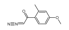 1-diazo-2-(4-methoxy-2-methylphenyl)ethan-2-one