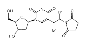 5-(1,2-dibromo-2-succinimidoethyl)-2'-deoxyuridine