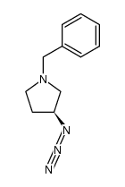 (3S)-3-azido-1-(phenylmethyl)pyrrolidine