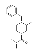 4-benzyl-N,N,3-trimethylpiperazine-1-carboxamide