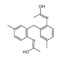 N-[2-[(2-acetamido-5-methylphenyl)methyl]-4-methylphenyl]acetamide