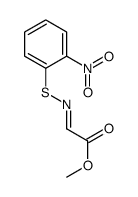 methyl 2-(2-nitrophenyl)sulfanyliminoacetate