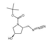 (2S,4R)-tert-butyl 2-(azidomethyl)-4-hydroxypyrrolidine-1-carboxylate