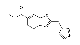 methyl 2-(1-imidazolylmethyl)-4,5-dihydrobenzo[b]thiophene-6-carboxylate