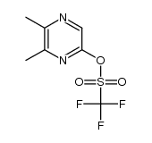 2,3-dimethyl-5-trifluoromethanesulfonyloxypyrazine
