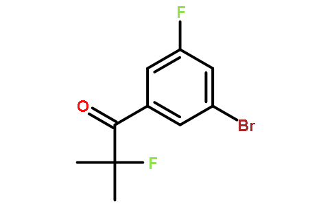 1-(3-溴-5-氟苯基)-2-氟-2-甲基-1-丙酮